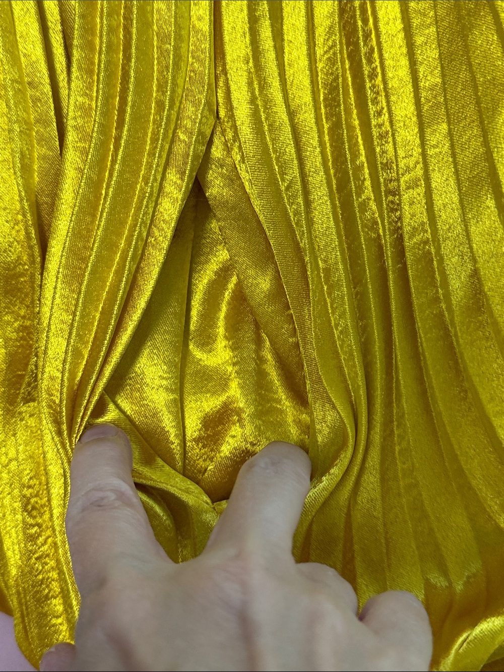 Ulla Johnson Rami Sunsprite Pleated Midi Skirt - Picture 7 of 8